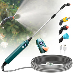Upgraded 5M Electric Powered Sprayer Wand High-Efficiency Garden Tool