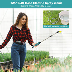 Upgraded 5M Electric Powered Sprayer Wand High-Efficiency Garden Tool