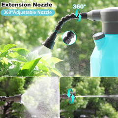 0.8 Gallon/3L Electric Spray Bottle Plant Mister with Adjustable Mist Nozzle