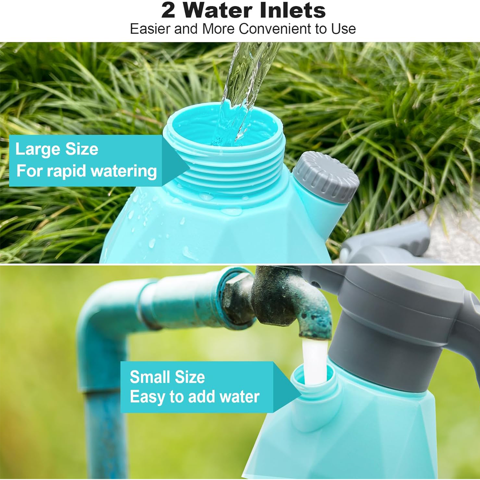 0.8 Gallon/3L Electric Spray Bottle Plant Mister with Adjustable Mist Nozzle