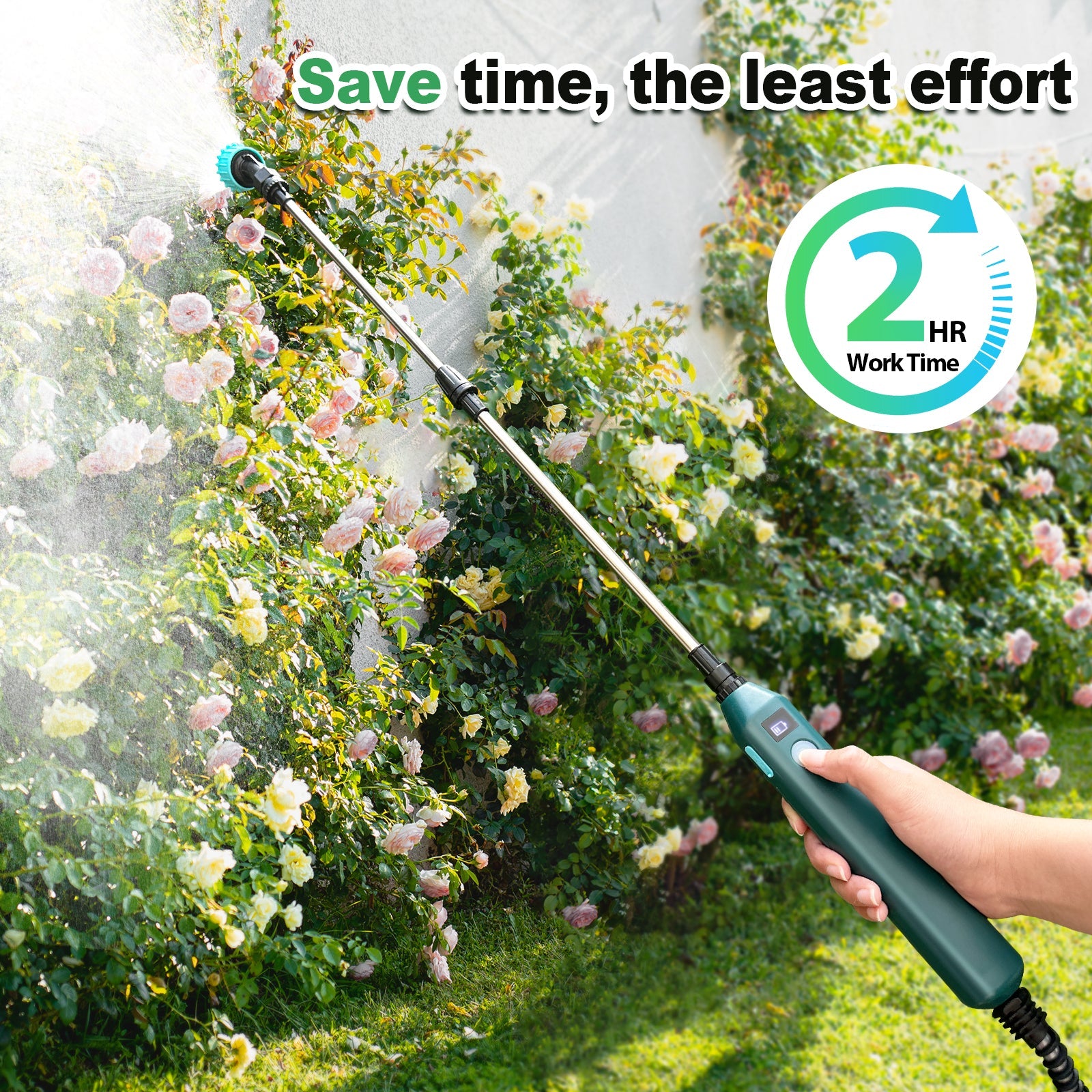 New 1.35 Gallon /5L  Electric Garden Sprayer Portable, Rechargeable, and Efficient